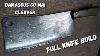 Making A Damascus Go Mai Kitchen Cleaver Full Knife Build Forging Bladesmith Knifemaking