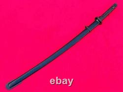 Military 95 Type Japanese Army Sword Blade Samurai Katana Brass Handle Full Tang