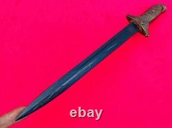 Military Japanese Air Force Short Sword Katana Dagger Ninja Tanto Brass Handle