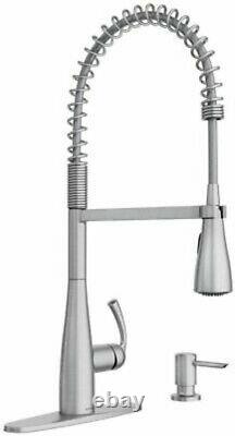 NEW Moen Essie Spring Single-Handle Pull-Down Sprayer Kitchen Faucet