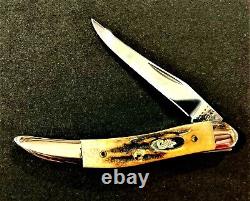 New CASE XX USA #510096 Tiny Toothpick BEAUTIFUL STAG/ANTLER HANDLES