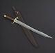 New Custom Handmade Hand Forged Damascus Steel Viking Sword Combat Sword 30