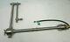 New Waterstone Counter Mounted Pot Filler Cross Handle 3350 in Stainless Steel