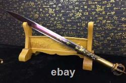 Peculiar Nepal Copper handle Buddhist Vajra Sword High Manganese Steel