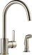 Peerless Precept Single-Handle Kitchen Sink Faucet with Side Sprayer, Stainle