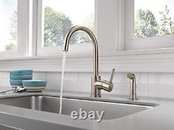 Peerless Precept Single-Handle Kitchen Sink Faucet with Side Sprayer, Stainle