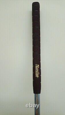 Ping Anser Slotline Putter 33.5 Brass Steel Stepped / New Grip / Polished