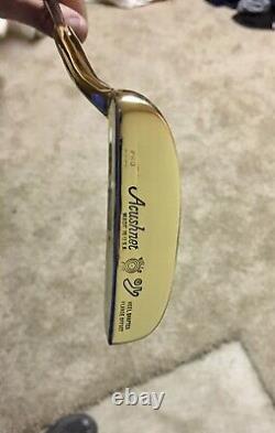 Pre-Scotty Cameron/Heal Shafted Flange 35 Rh Putter/New Leather Grip/8802