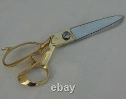Professional Tailor Scissors Brass Handle Super Heavy Duty Stainless Steel Adult