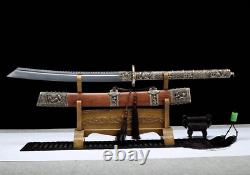 Quality Brass Long Handle Kangxi Bao Dao Broadsword KUNGFU Saber Battle Knife