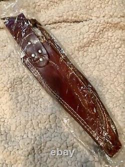 RARE COLT CT326 CLIP BLADE BOWIE KNIFE STAG/WOOD HANDLE NEW With ORIG. OPENED BOX