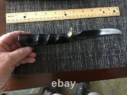 Randall Knife 12-6 Little Bear bowie SS blade brass hilt FG micarta handle maker