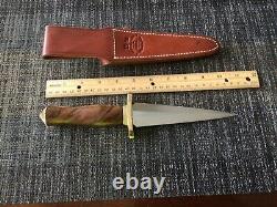 Randall Knife 13-6 Toothpick carbon blade wood handle FC hilt brass collar and s