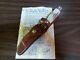 Randall Knife Custom Made 7-4 Blade Stainless Steel Stag Handle Leather Sheath