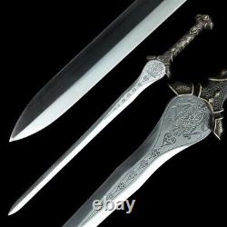 Rare Copper Handle Battle Jian Sword Sharp High Manganese Steel Blade Katana