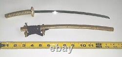 Replicas Sword Katana Japanese Brass Handle Scabbard Sheath