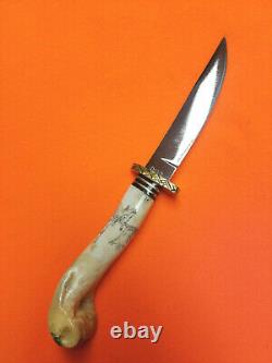 Rs Custom Stag Handled Bowie Set (4) New
