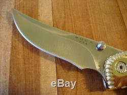 Superb Buck Le 419 Kalinga Pro Knife Bos S30v Blade White Turquoise Handle #005