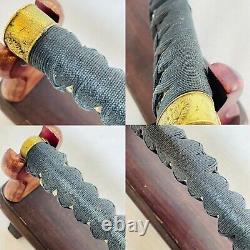 Sword Handle hilt Tsuka Sword fitting Japan Edo original antique Jabara roll