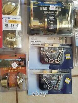 Various Door Handles and Locks Lot! Greater than $400 Retail! NEW LOCAL PICKUP