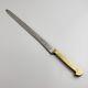 Vintage 12 Blade HOFFRITZ Stainless slicing Knife Brass Handle ITALY 7544/12