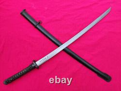 Vintage Brass Handle Japan Army Nco. Katana Sword Military Signed 95 Style Blade