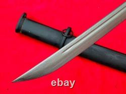 Vintage Copper Handle Samurai Katana Japan Army Nco. Sword Signed Military Blade