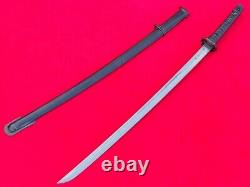 Vintage Japanese Army Sword Samurai Katana Signed Blade 95 Type Brass Handle