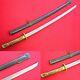 Vintage Japanese Nco Sword Samurai Katana Signed Blade Brass Handle Handmade