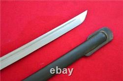 Vintage Japanese Nco Sword Samurai Katana Signed Blade Brass Handle Handmade
