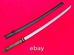Vintage Military Brass Handle Japanese Army Sword Samurai Katana Sabre With Number
