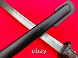 Vintage Military Japanese Army Nco. Sword Sign Blade Samurai Katana Brass Handle