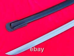 Vintage Military Japanese Army Sword Warrior Katana Saber Brass Handle With Number