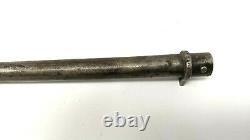 Vintage Original French M1886 Lebel Rifle Bayonet Brass Handle Steel Scabbard