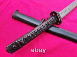 Vintage Samurai Katana Military Japanese Nco Sword Saber Sign Blade Brass Handle
