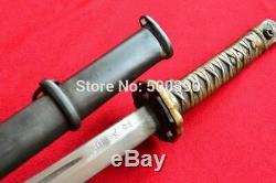 Vintage Sword Japanese Samurai Katana Brass Handle With Sheath Hand Made