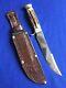 Vintage W. Clauberg Stag Handle, Sawback Fixed Blade Knife No. 7800 Solingen