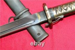 WW2 WWII Military Japanese NCO Sword Saber Samurai Katana Brass Handle repro