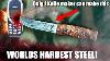 Worlds Hardest Knife Beating Super Steels Roselli Rw200l 63hrc